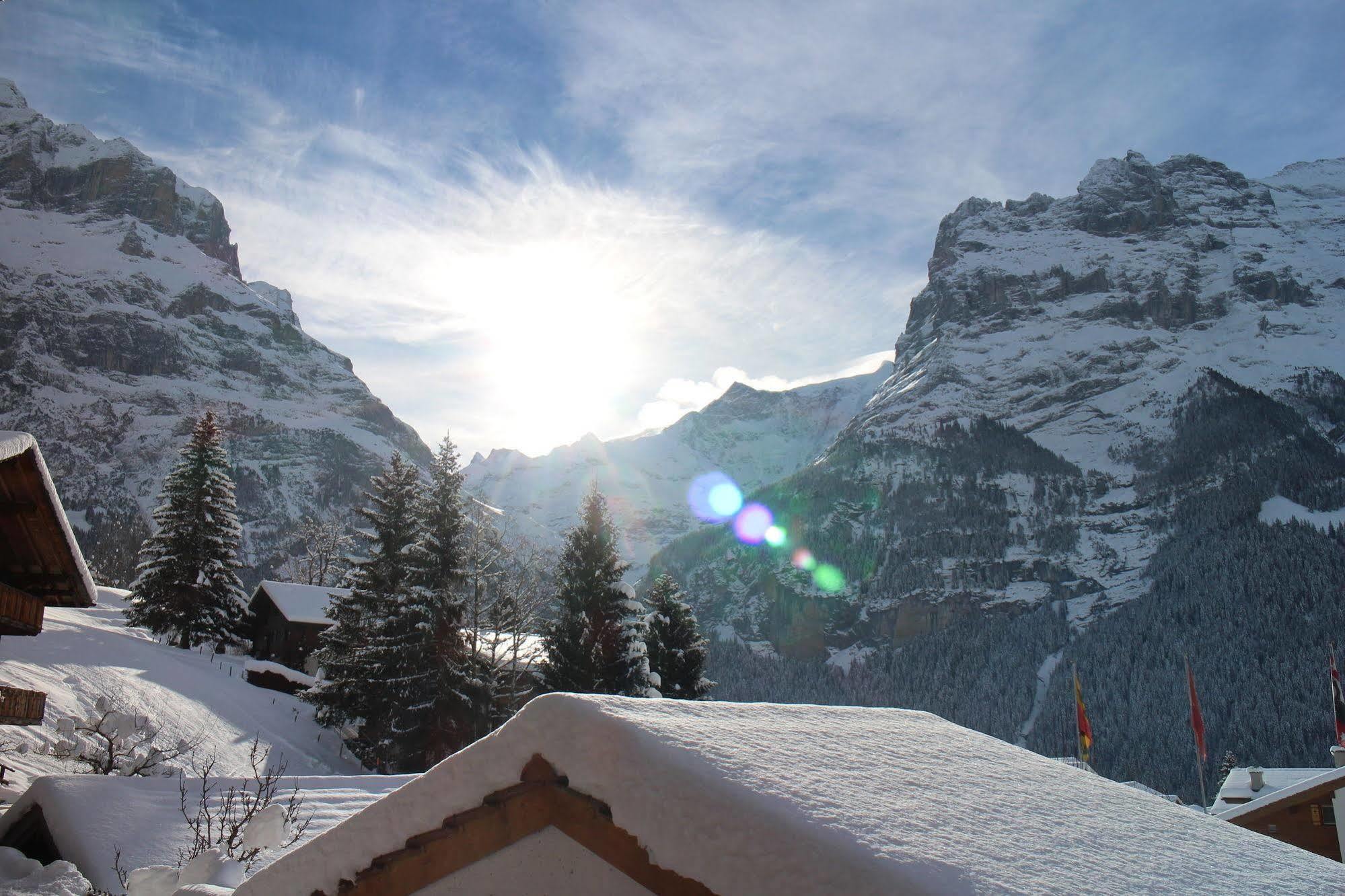 Hotel Alpenhof Grindelwald Exterior foto